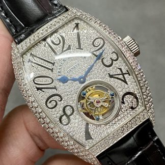 【Super Clone】Franck Muller Diamond Tourbillon 8880 T CH D CD WGWB Replica