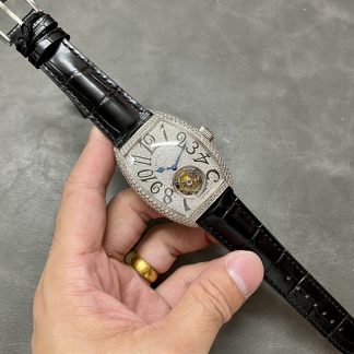 【Super Clone】Franck Muller Diamond Tourbillon 8880 T CH D CD WGWB Replica