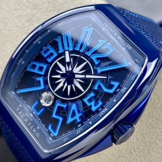 【Super Clone】Swiss Franck Muller Framulan V45 Ceramic Yacht Model Blue 45mm