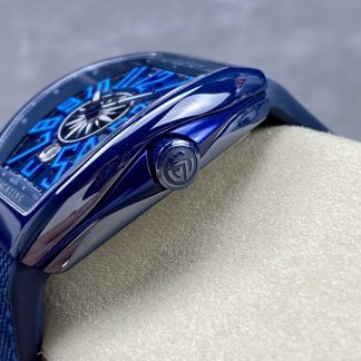【Super Clone】Swiss Franck Muller Framulan V45 Ceramic Yacht Model Blue 45mm