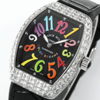【Super Clone】Franck Muller Style No: 9880 SC DT COL DRM D7 AC Black Replica