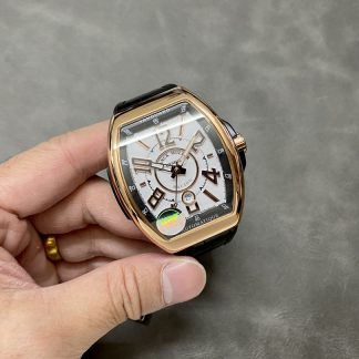 【Super Clone】Franck Muller Vanguard Racing Automatic 45SCRCINGWHTGLD