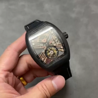 【Super Clone】Franck Muller Vanguard Seven Days V 45 S6 SQT NR BR (5N) TT SK BLK
