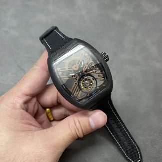 【Super Clone】Franck Muller Vanguard Seven Days V 45 S6 SQT NR BR (5N) TT SK BLK