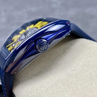 【Super Clone】Franck Muller Framulan V45 Ceramic Yacht Model Yellow 45mm