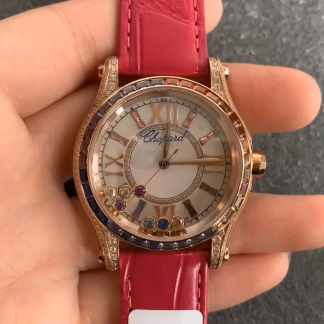 【Super Clone】Chopard Happy Sport 18K Rose Gold 274891-5025