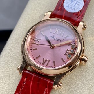 【Super Clone】Chopard Happy Sport Automatic 278590-3001 Pink