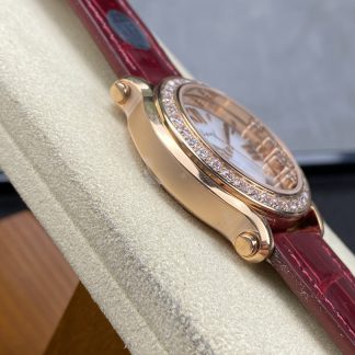 【Super Clone】Chopard Happy Sport Rose Gold Women's Quartz Watch 278475-3037