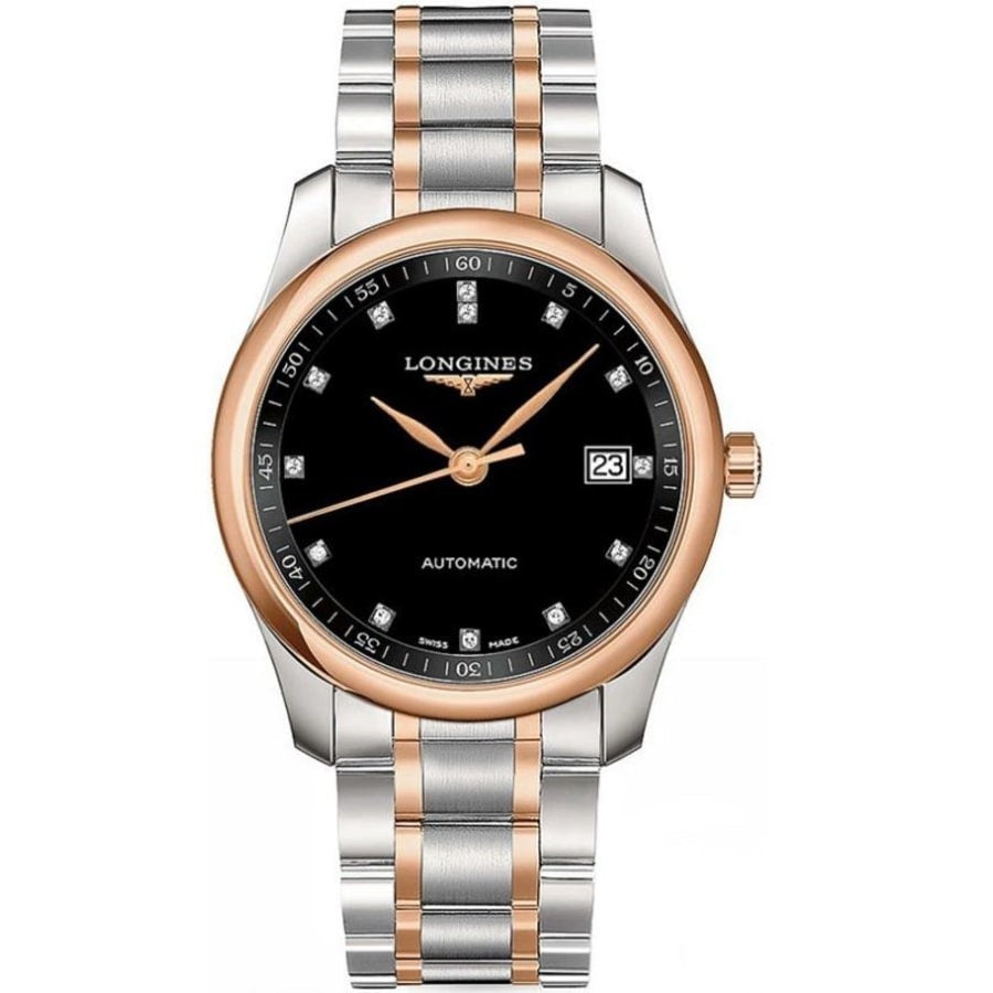 【Super Clone】Longines Men's L2.793.5.57.7 Master Collection Diamond Two-Tone Stainless Steel Watch