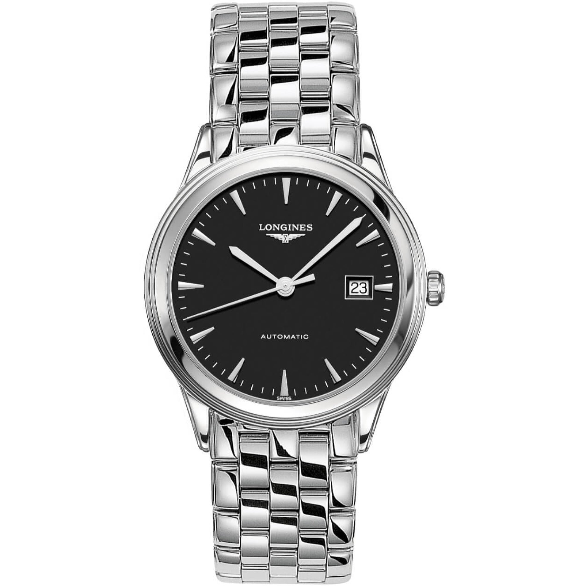 【Super Clone】Longines Unisex L4.974.4.52.6 Flagship Stainless Steel Watch