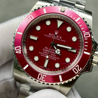 【Super Clone】Rolex Blaken Submariner Truckee Red Limited Edition 40MM Mens Replica Watch